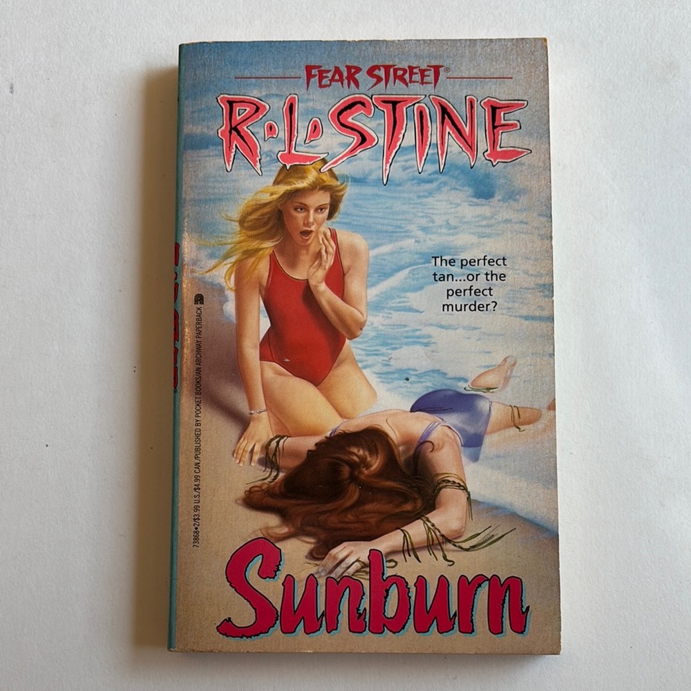 Vintage Fear Street Sunburn by RL Stine Paperback